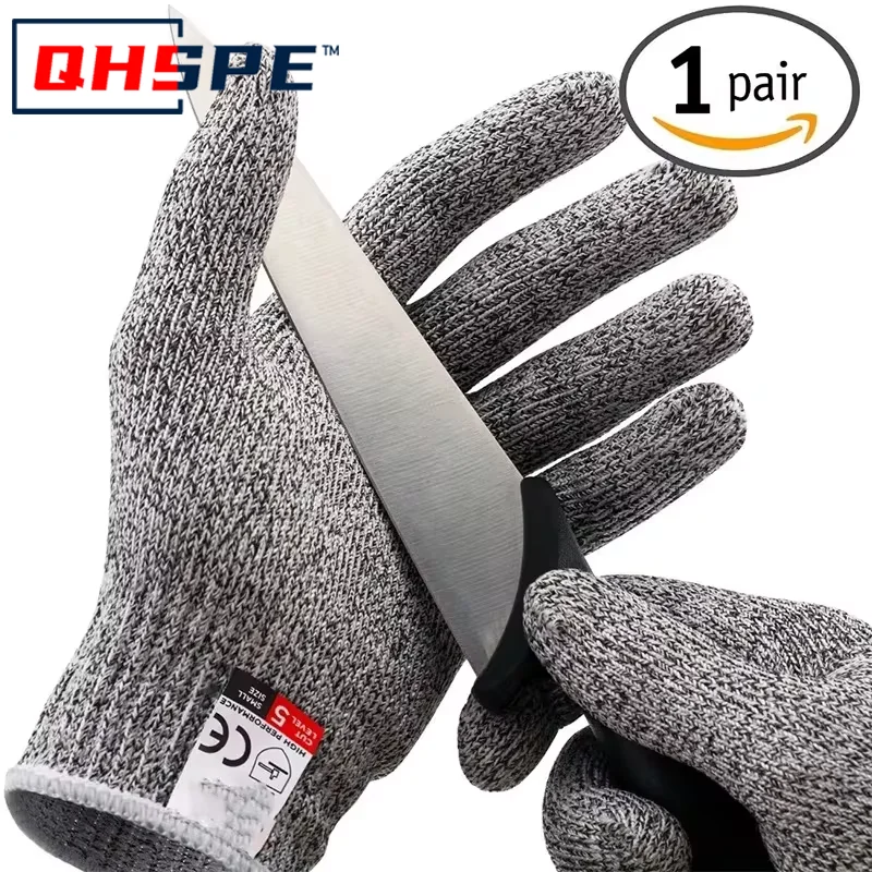 Luvas anti-corte hppe nível 5, - Cut Resistant Glove avaliação e preço