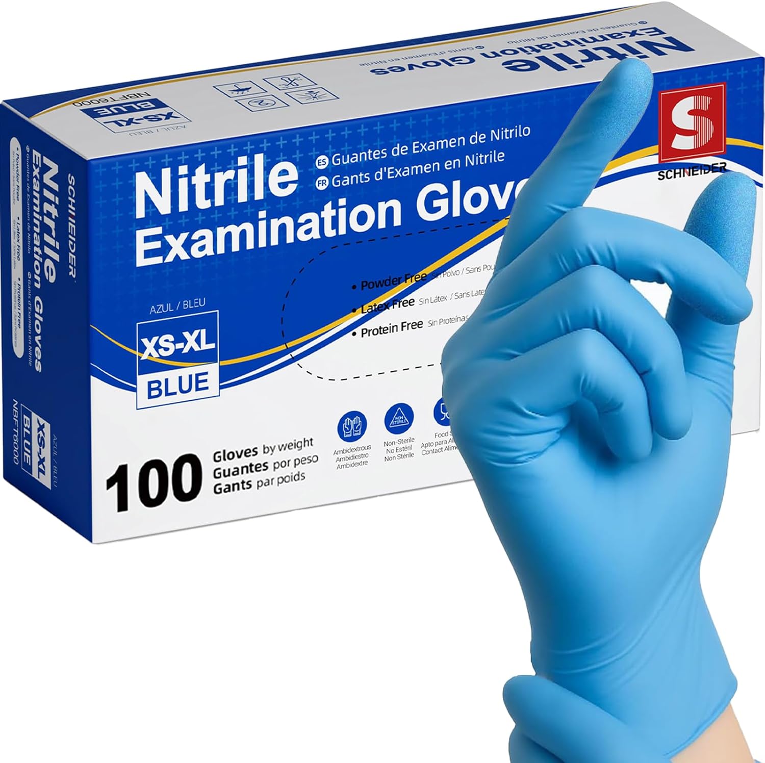 Luvas de Exame de Nitrilo de G - Exam Glove Nitrile avaliação e preço