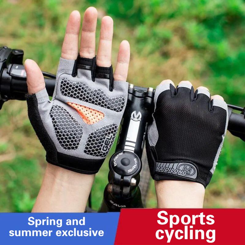 Luvas de Ciclismo Meio Dedo Ma - Fingerless Glove Knit avaliação e preço