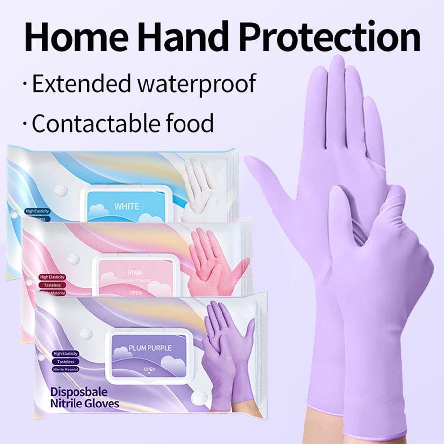 Luvas descartáveis de limpeza  - Exam Glove Nitrile avaliação e preço